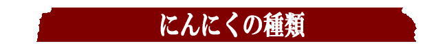 にんにく種類