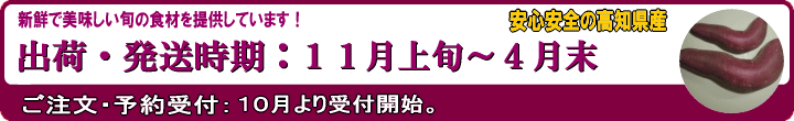 紅はるか出荷期間